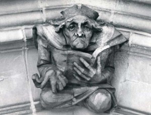 Gargoyle with Book