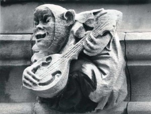 Gargoyle with Lute